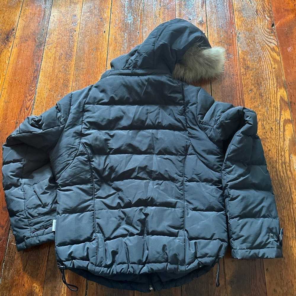 Calvin Klein Goose Down puffer jacket with raccoo… - image 7