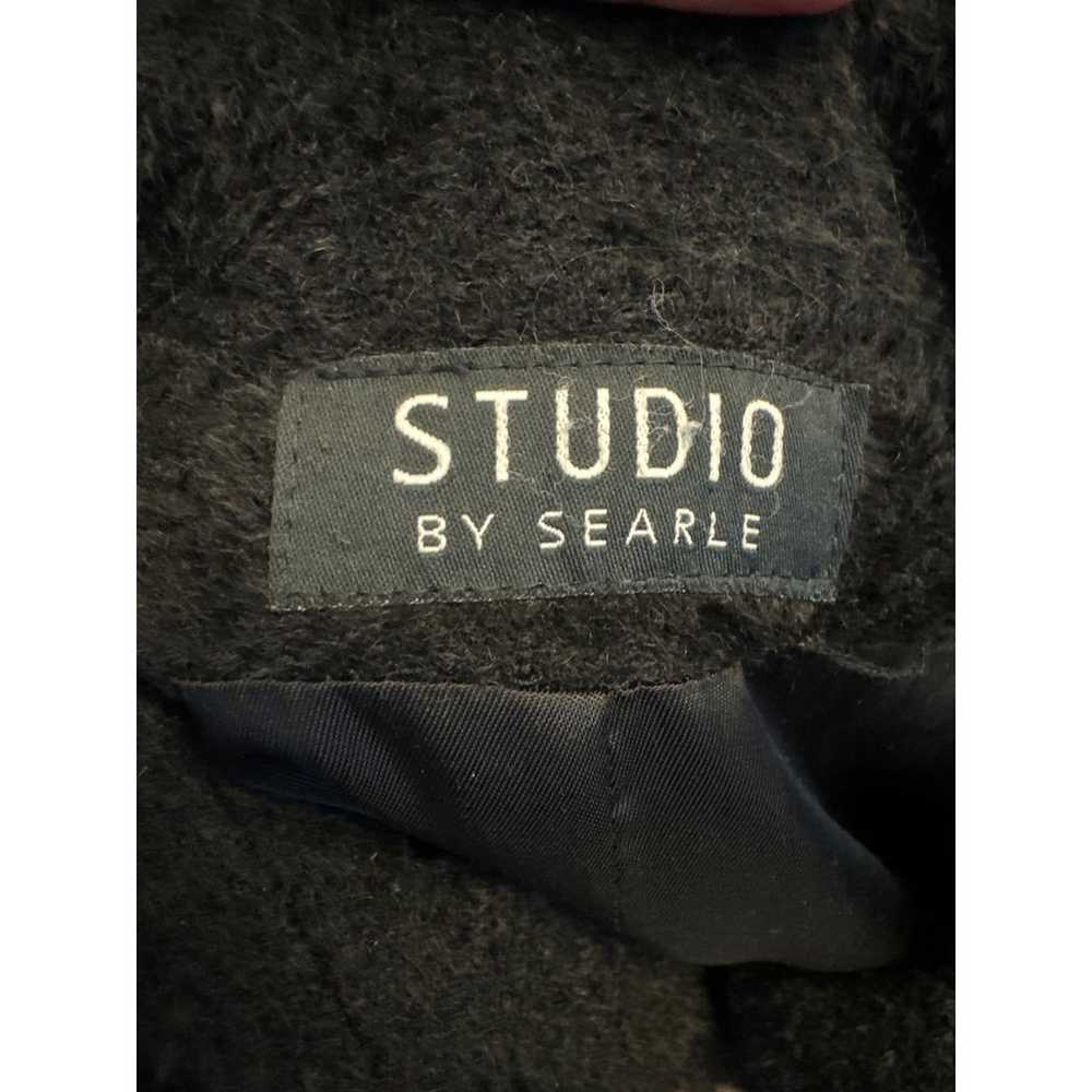 Vintage Studio By Searle Alpaca Coat in Black siz… - image 11