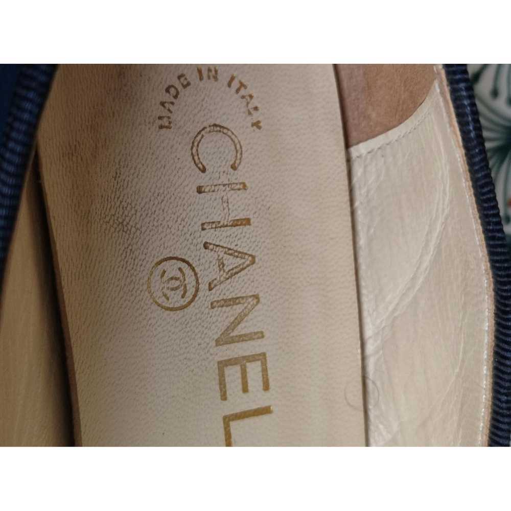 Chanel Cambon leather ballet flats - image 8