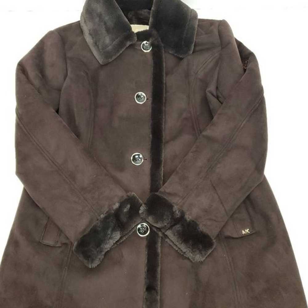 Women's Michael Kors XL Faux Fur Winter Coat - image 6