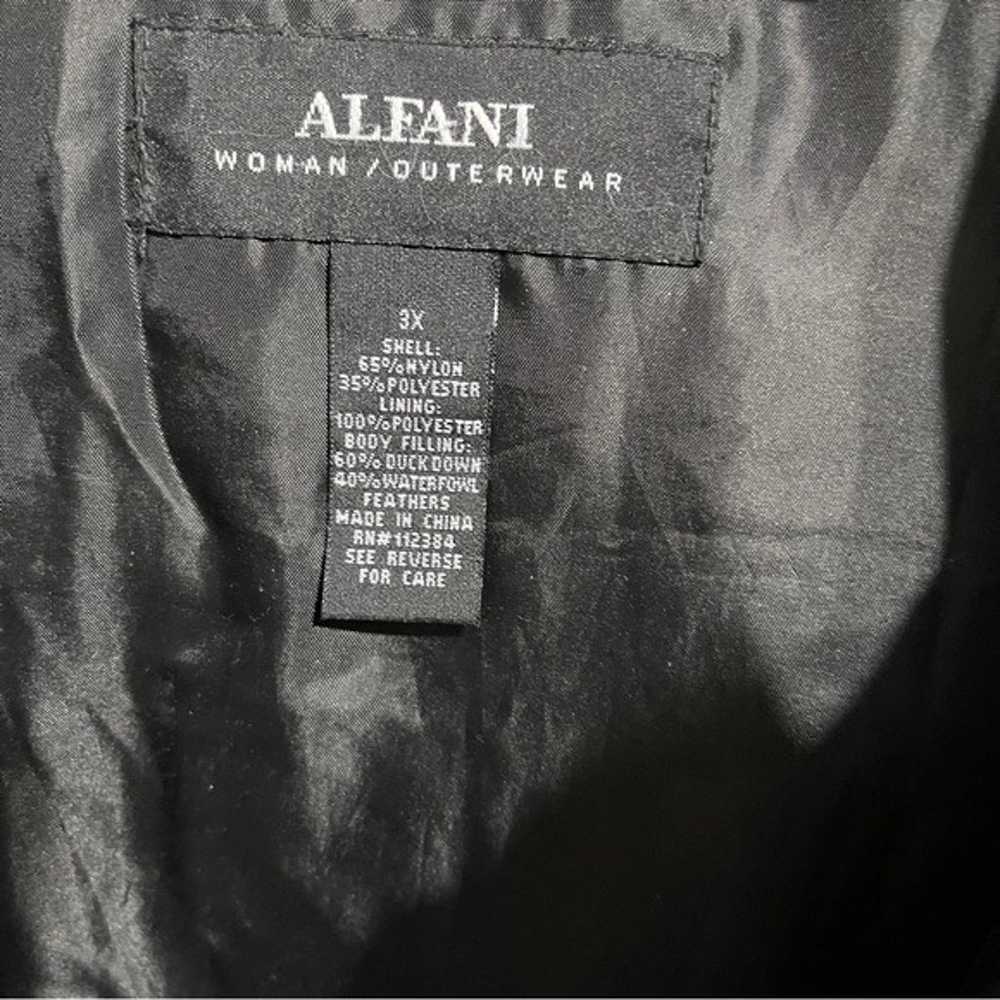 Vintage Alfani outwear long down puffer coat size… - image 6