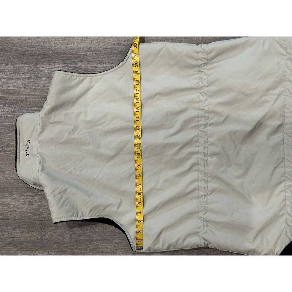 SNOW LION Reversible Full Zip Vest Women’s Size M… - image 5