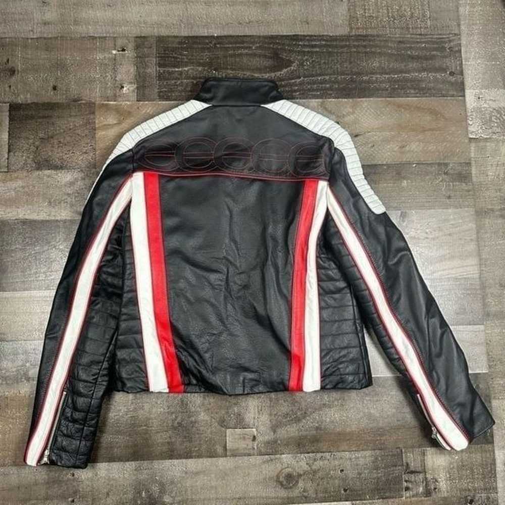 Ecko Red Women’s Size XL Leather Motorcycle Biker… - image 8