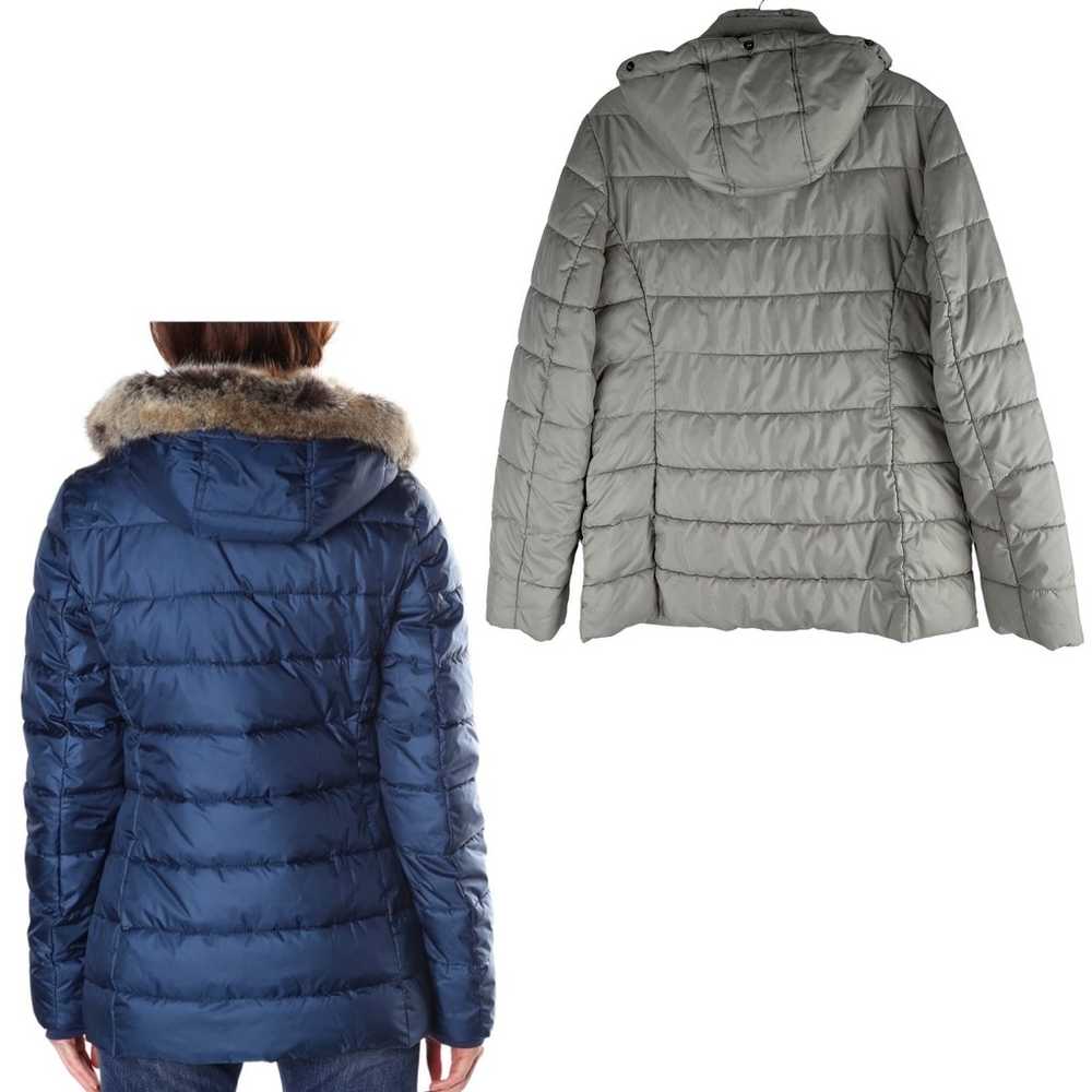Barbour Shipper Quilted Puffer Jacket Hooded Full… - image 8