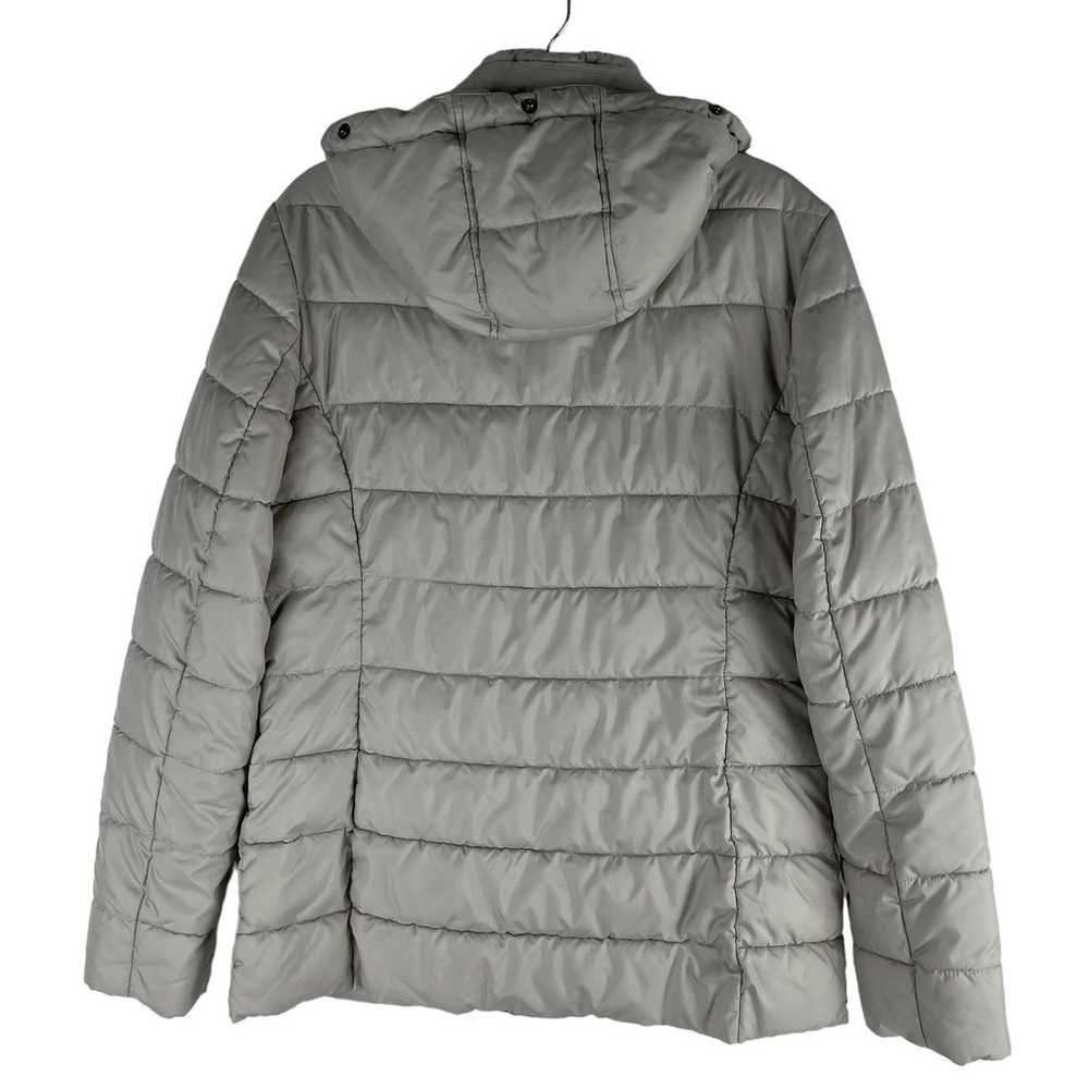 Barbour Shipper Quilted Puffer Jacket Hooded Full… - image 9