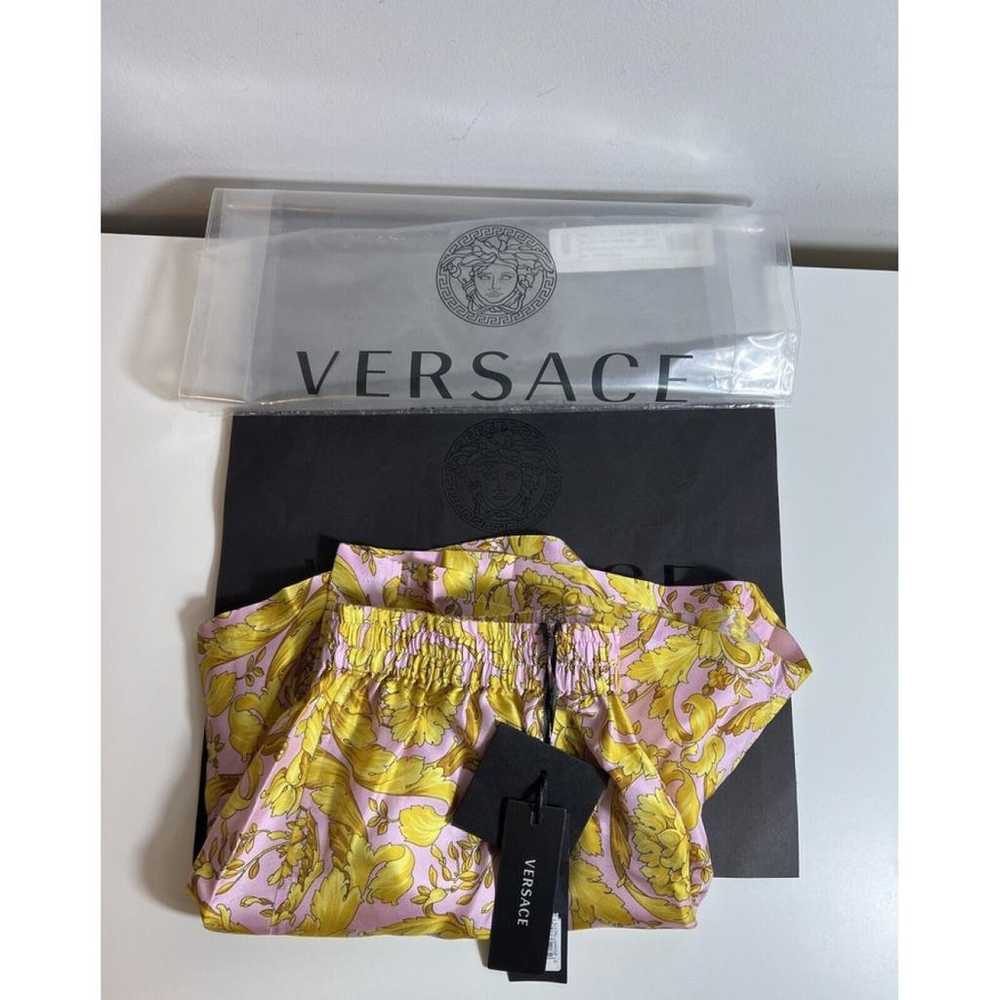 Versace Silk mini short - image 7