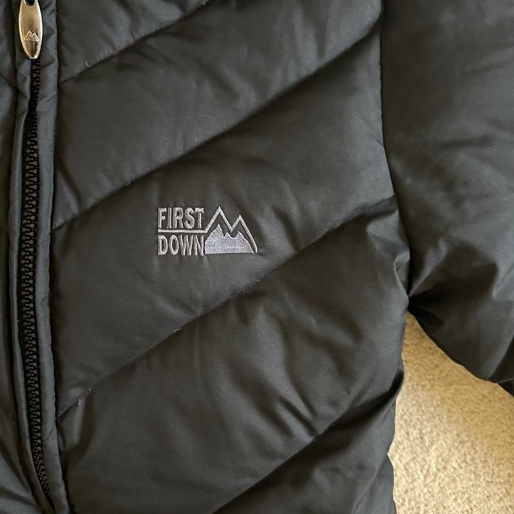 First Down Long Puffer Coat size Small - image 3