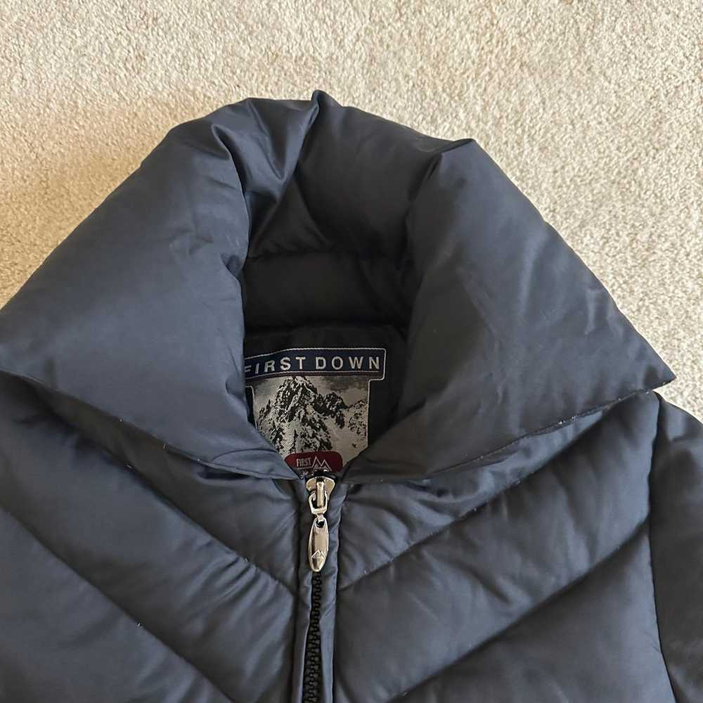 First Down Long Puffer Coat size Small - image 4