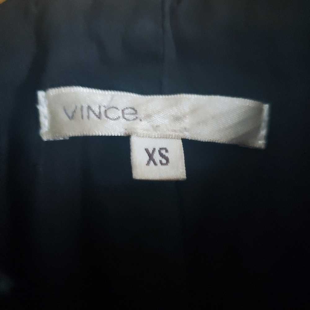 Vince Genuine Leather Jacket Size XS - image 10