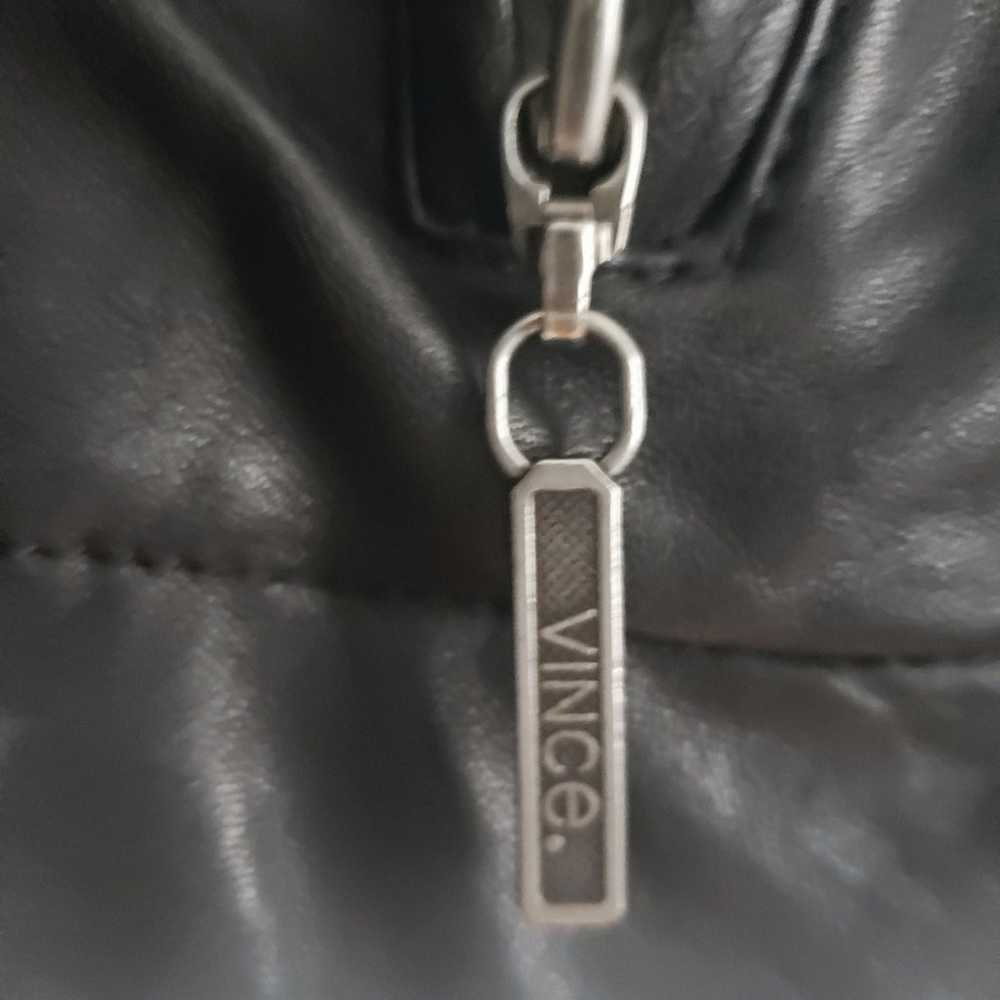 Vince Genuine Leather Jacket Size XS - image 7