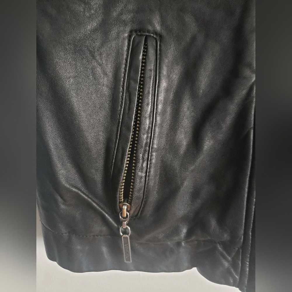 Vince Genuine Leather Jacket Size XS - image 8