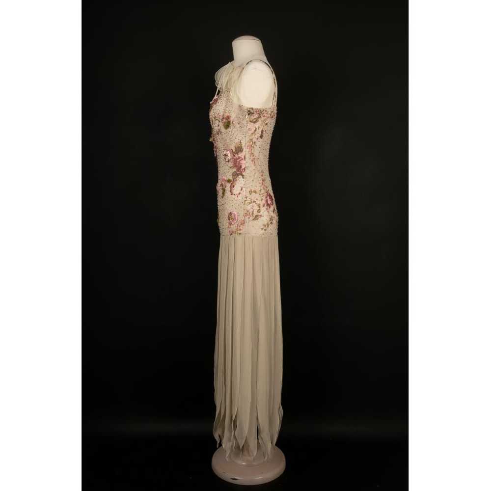 Dior Silk maxi dress - image 2