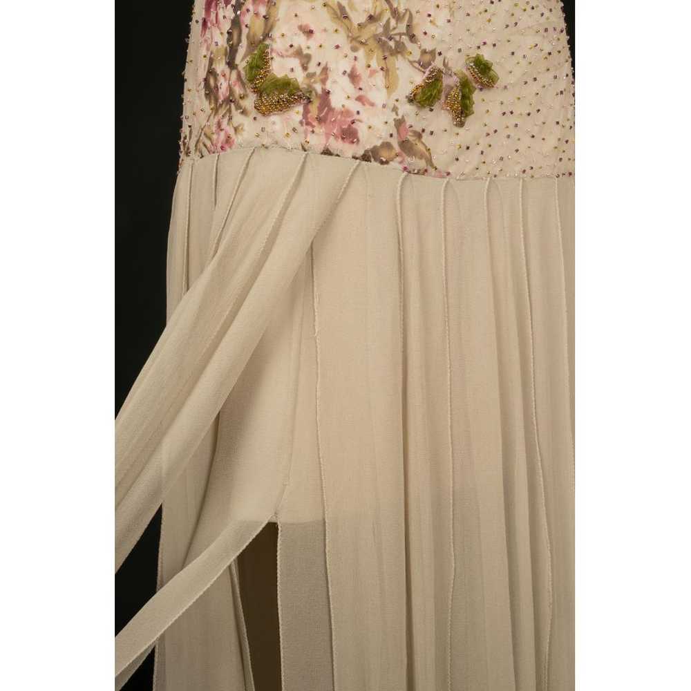 Dior Silk maxi dress - image 7