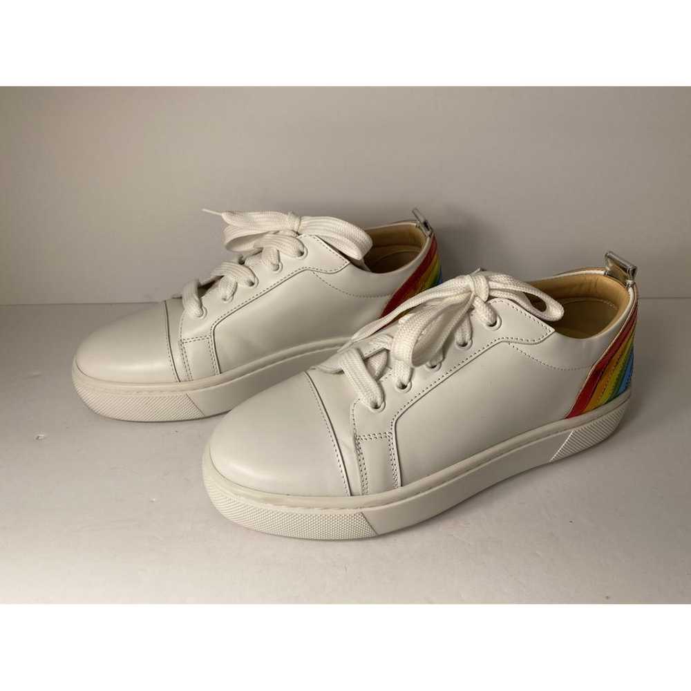Christian Louboutin Leather trainers - image 4