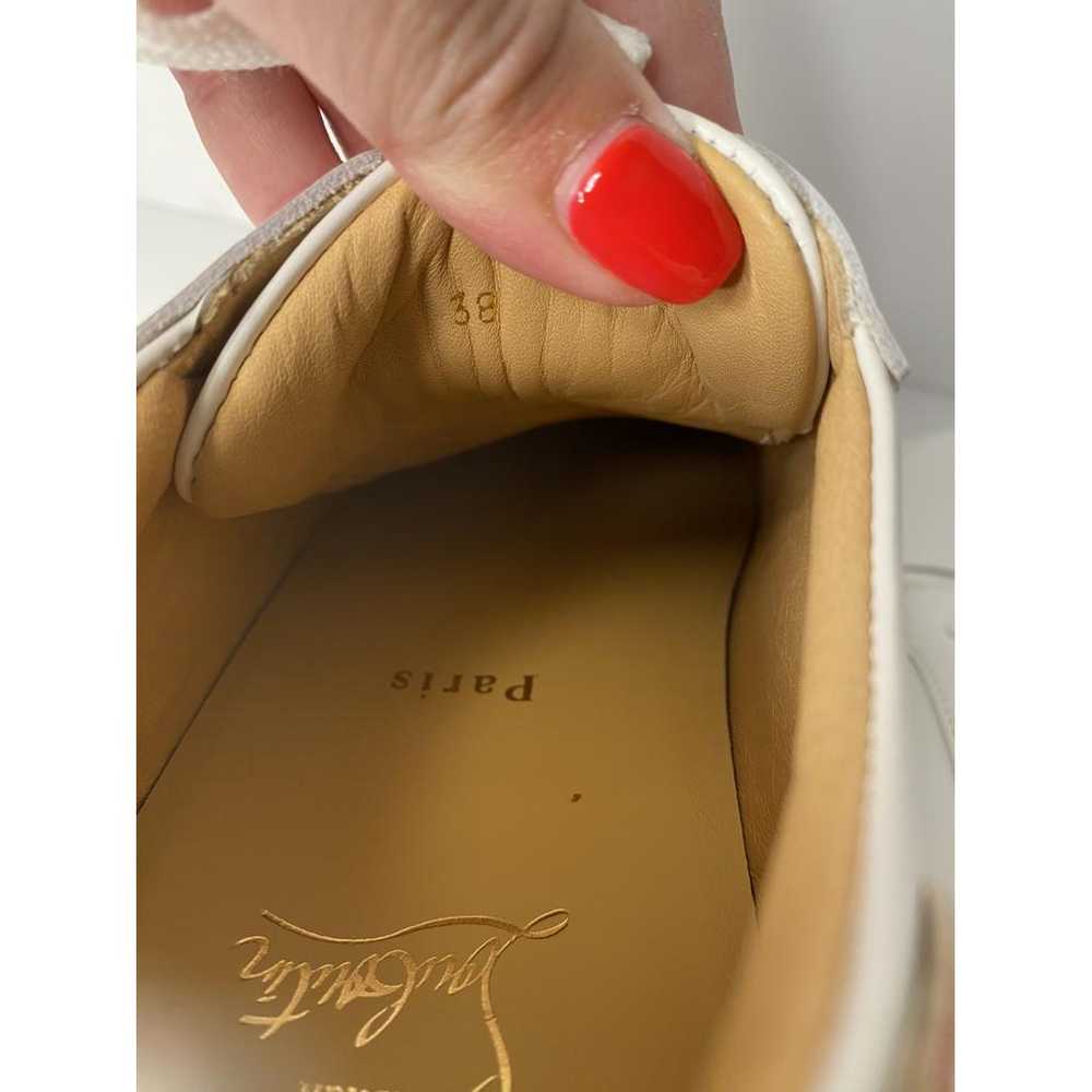 Christian Louboutin Leather trainers - image 7