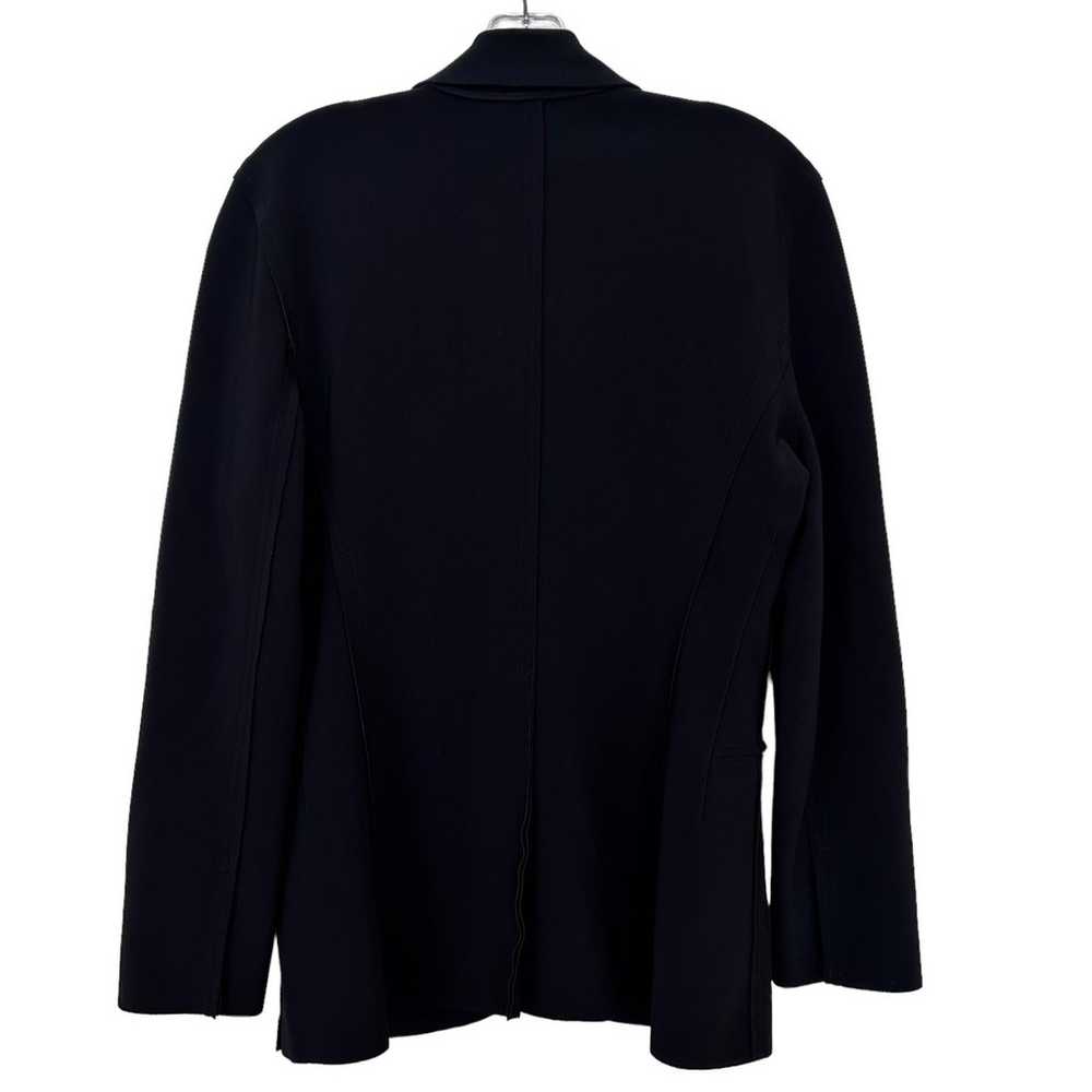 Norma Kamali Black Single Breasted Jacket Blazer … - image 5