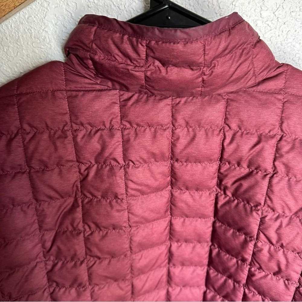 North face thermoball eco long quilted jacket in … - image 11