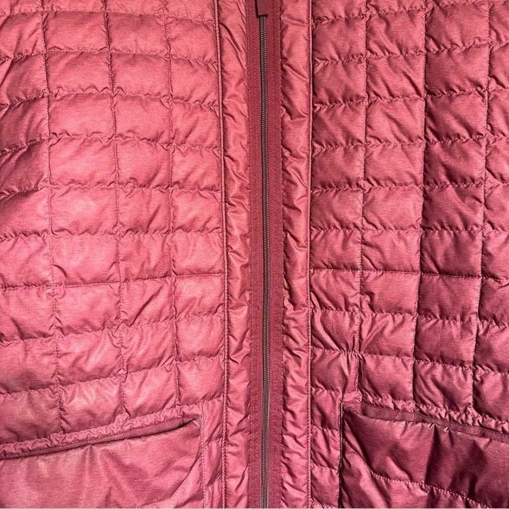 North face thermoball eco long quilted jacket in … - image 6