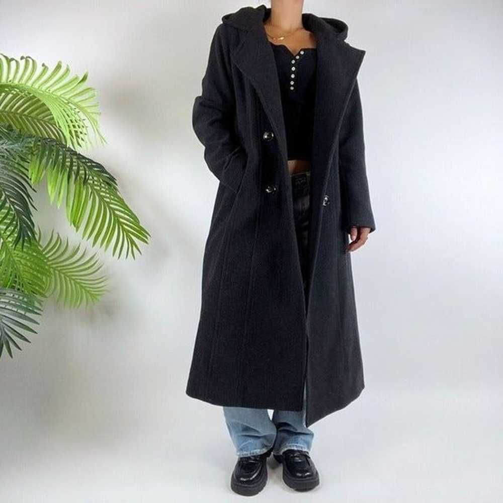 Vintage 90s Anne Klein Black Classy Streetwear Fu… - image 5