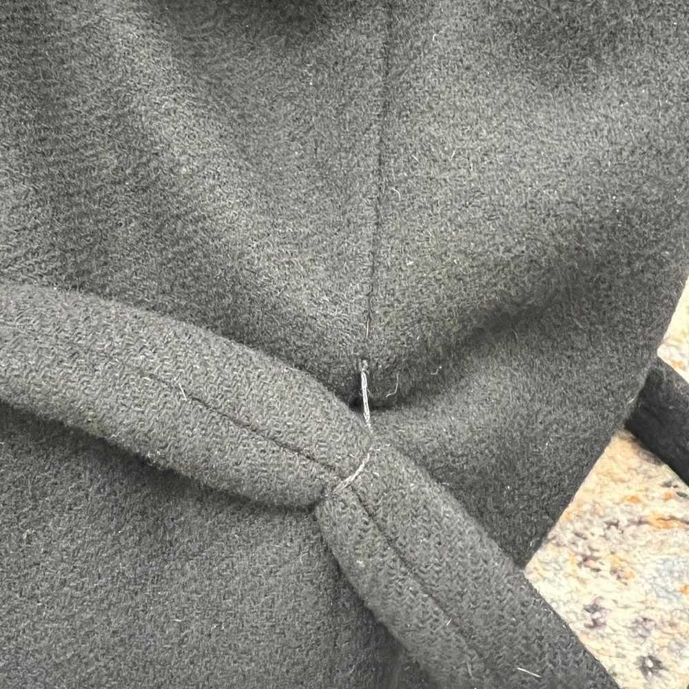 IRO Kila Black Wool & Silk Blend Front Pockets Ti… - image 11