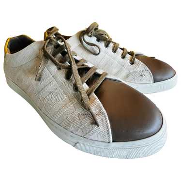 Fendi Leather low trainers