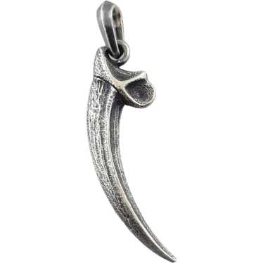 David Yurman Sterling Silver Eagle Talon Amulet #… - image 1