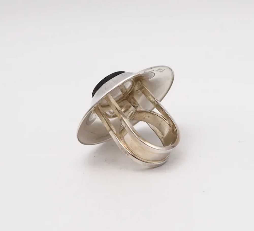 Owe Johansson 1973 Finland Modernist Ring in Soli… - image 6