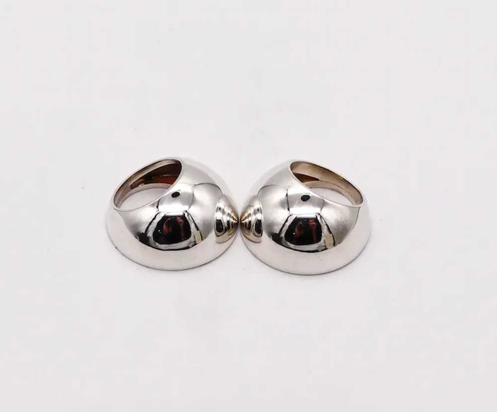 Monica Coscioni Italy Geometric Pair of Stackable… - image 3