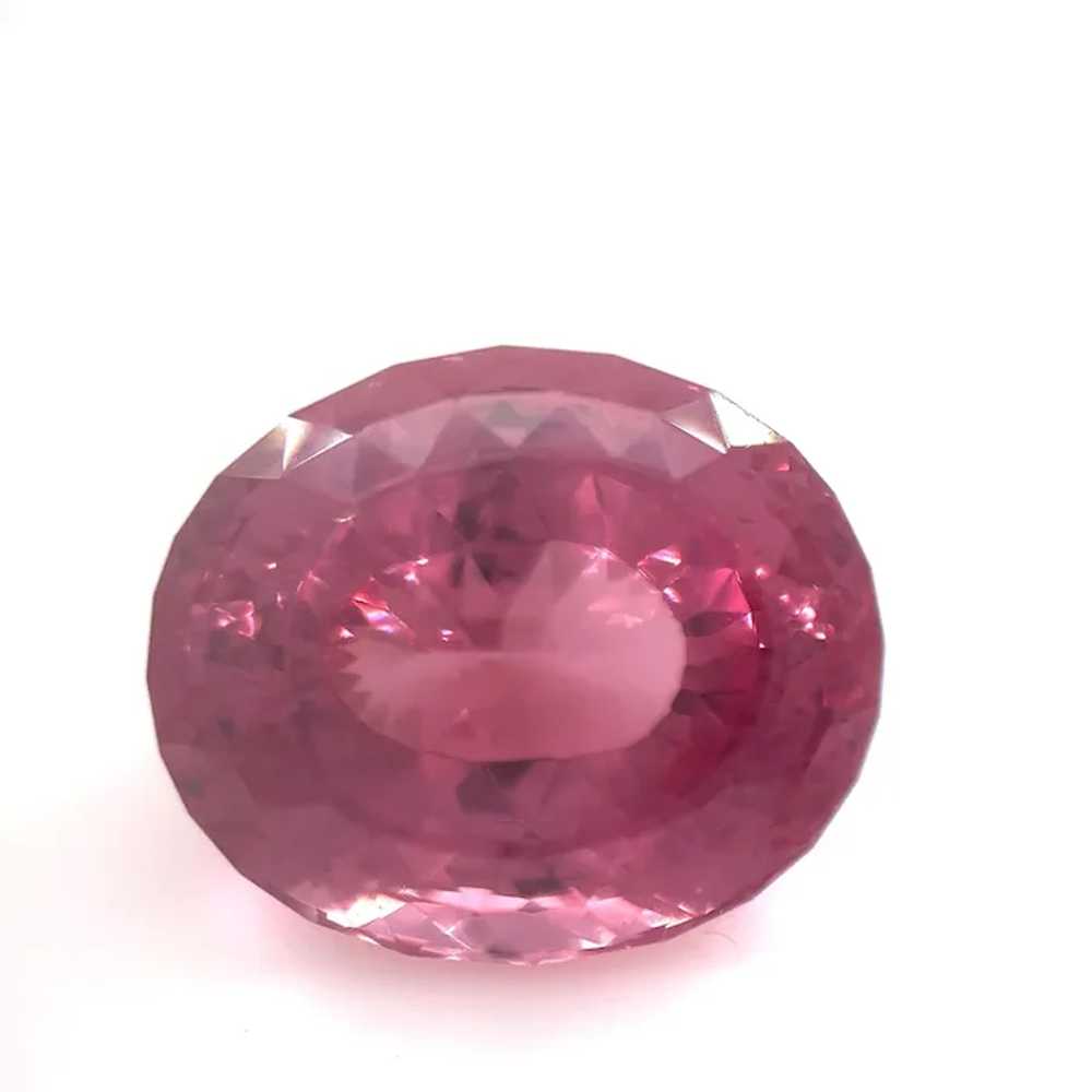 GIA Certified 7.60 Carat No Heat Pink Spinel and … - image 5