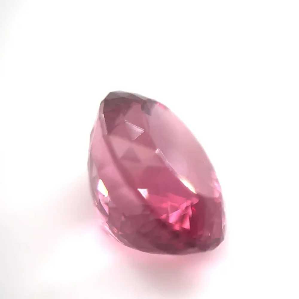 GIA Certified 7.60 Carat No Heat Pink Spinel and … - image 6