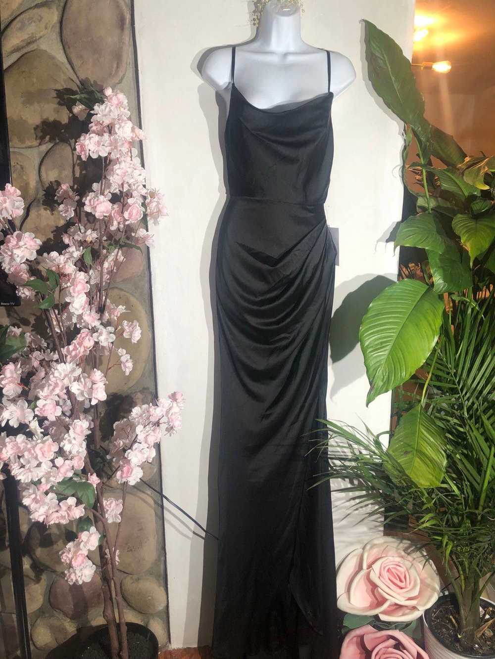 Designer Gown Dress hi-slit corset top by Moda Gl… - image 1