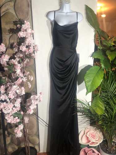 Designer Gown Dress hi-slit corset top by Moda Gl… - image 1