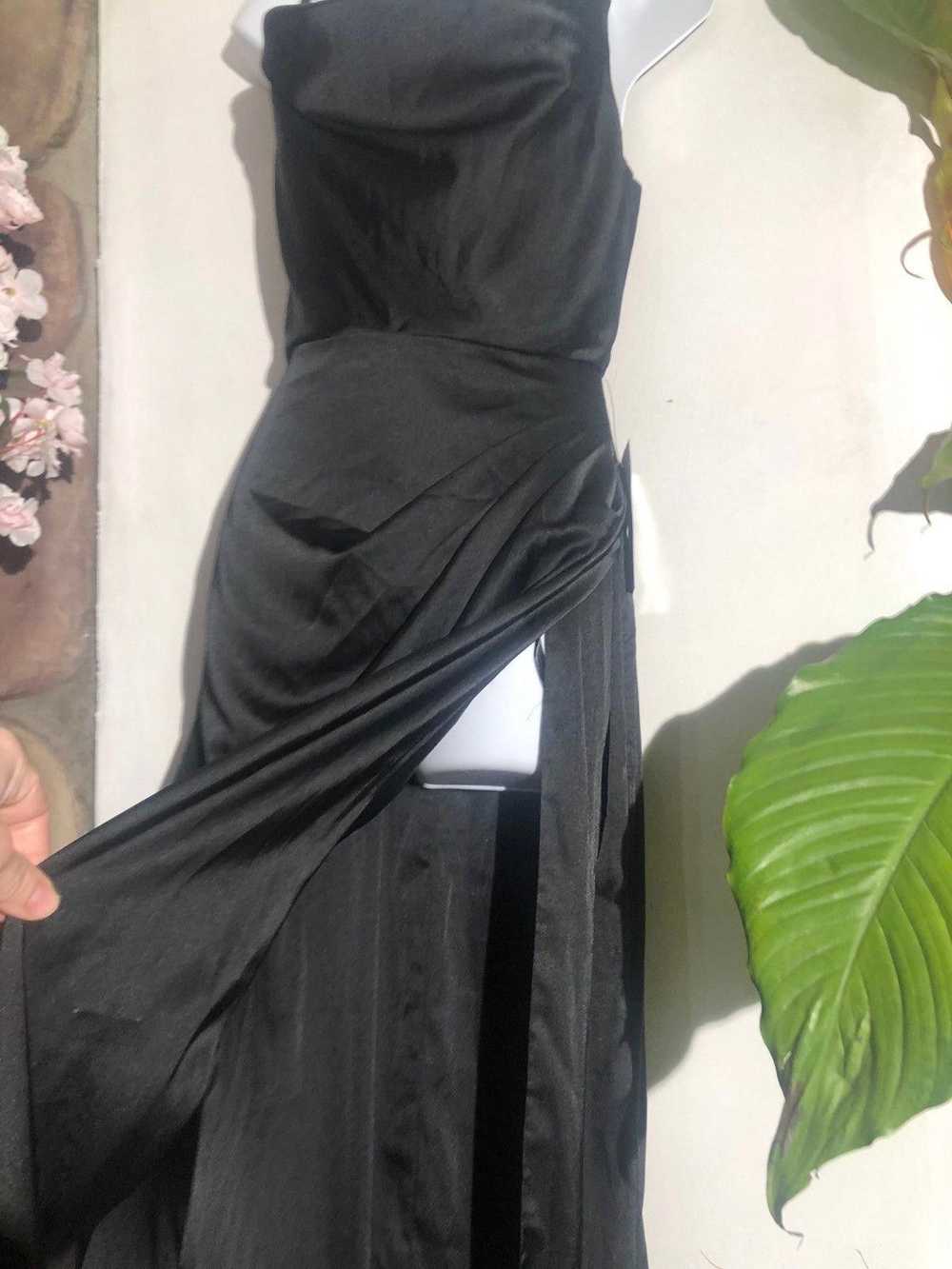 Designer Gown Dress hi-slit corset top by Moda Gl… - image 5