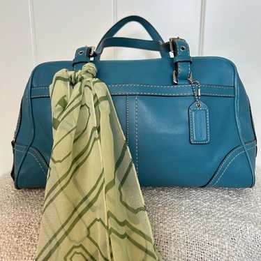 Coach hampton satchel purse - image 1
