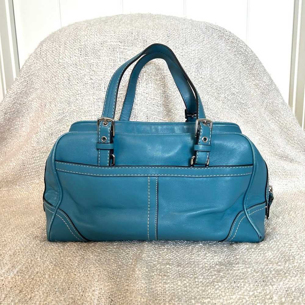 Coach hampton satchel purse - image 3