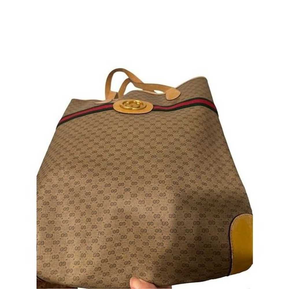 Gucci Ophidia large brown tote - image 3