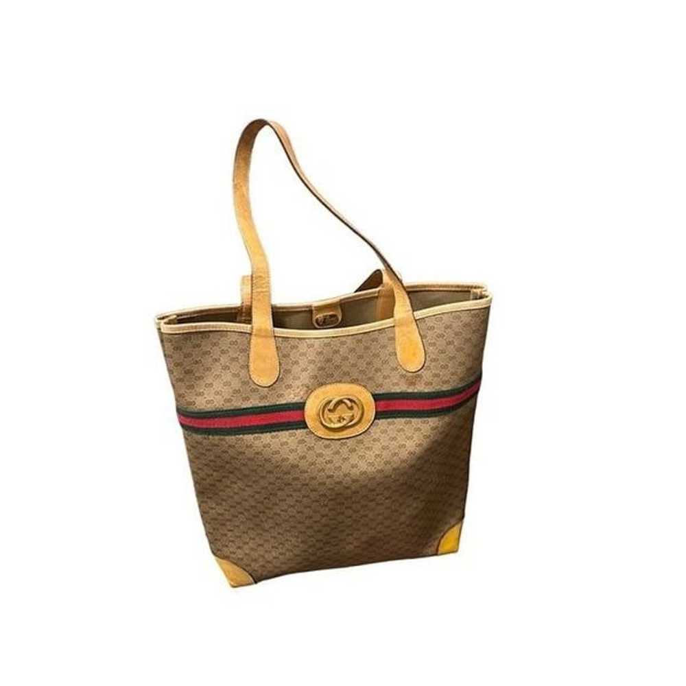 Gucci Ophidia large brown tote - image 6