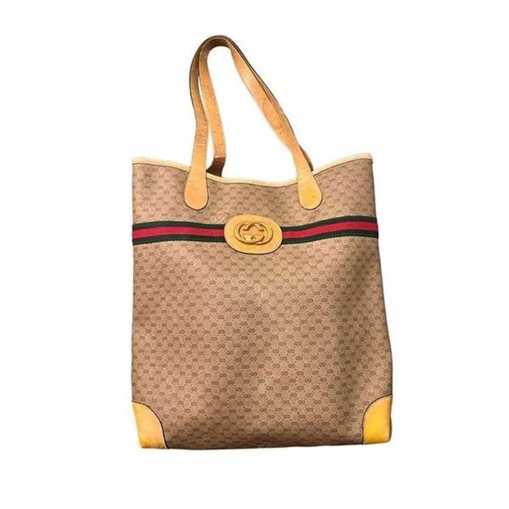 Gucci Ophidia large brown tote - image 7