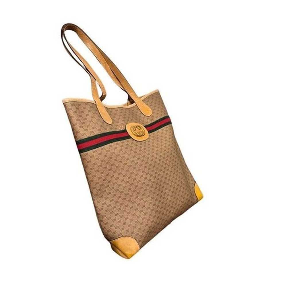 Gucci Ophidia large brown tote - image 8