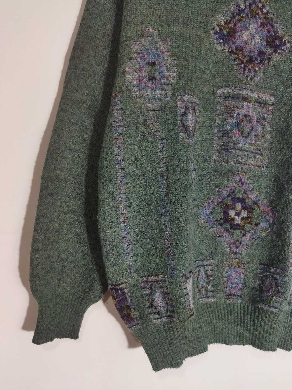 Designer × Homespun Knitwear × Vintage Vintage Le… - image 3