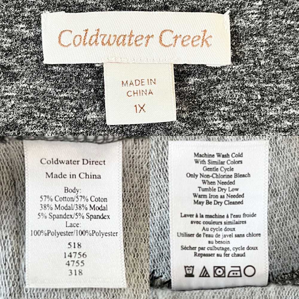 Coldwater Creek Coldwater Creek Dress 1X Midi LS … - image 7