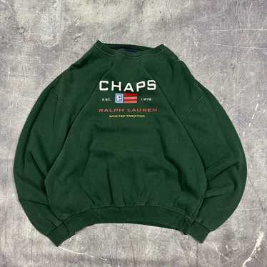 Chaps × Streetwear × Vintage 90s Forest Green Chap