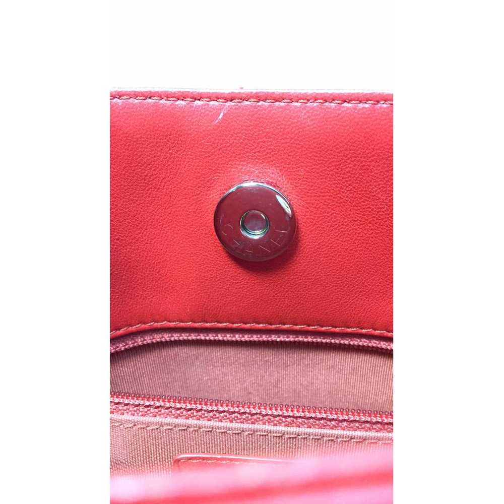 Chanel Mademoiselle patent leather handbag - image 9
