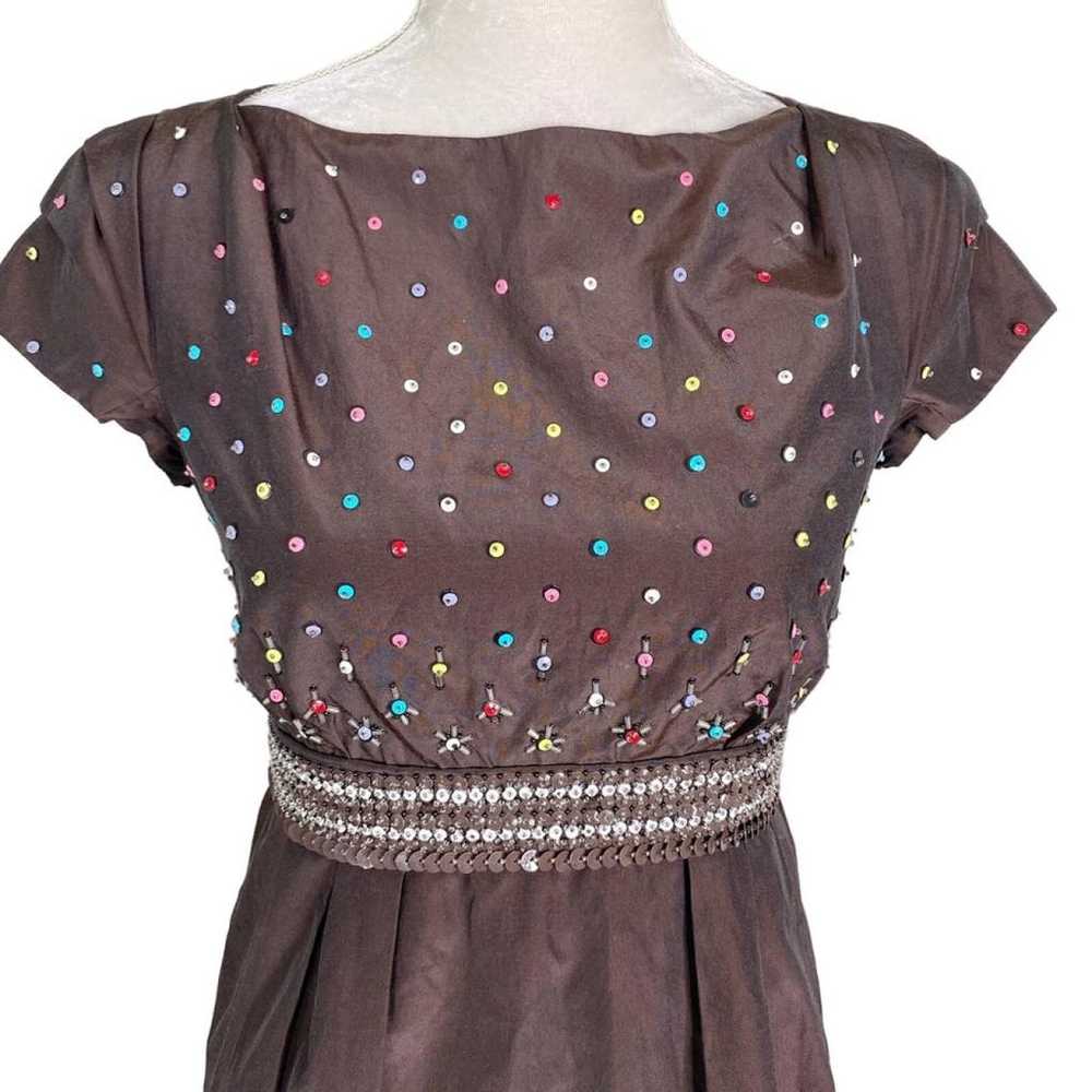 Moschino Silk mid-length dress - image 4