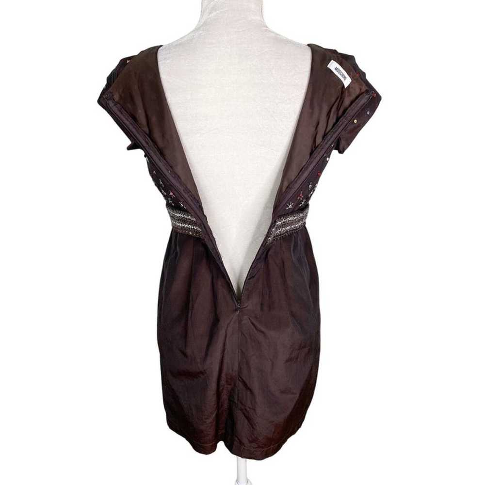 Moschino Silk mid-length dress - image 6