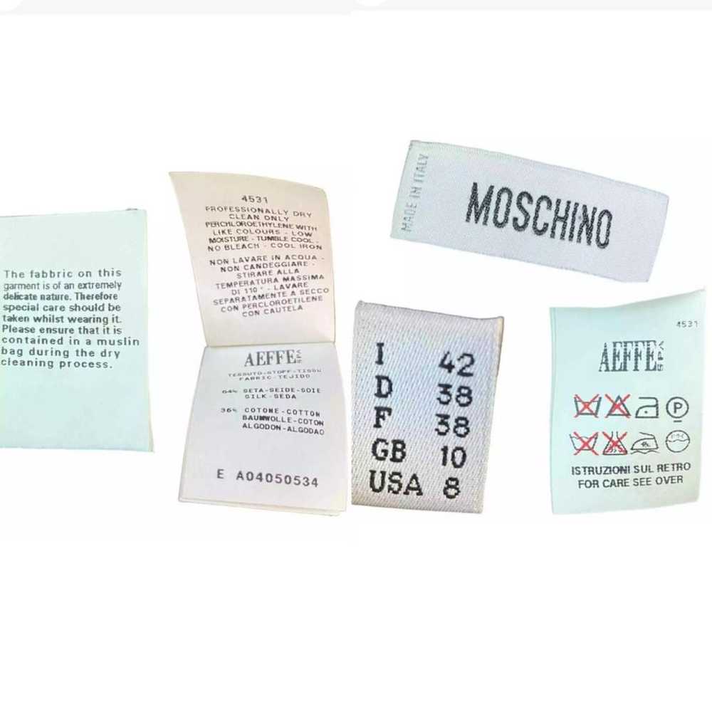 Moschino Silk mid-length dress - image 7