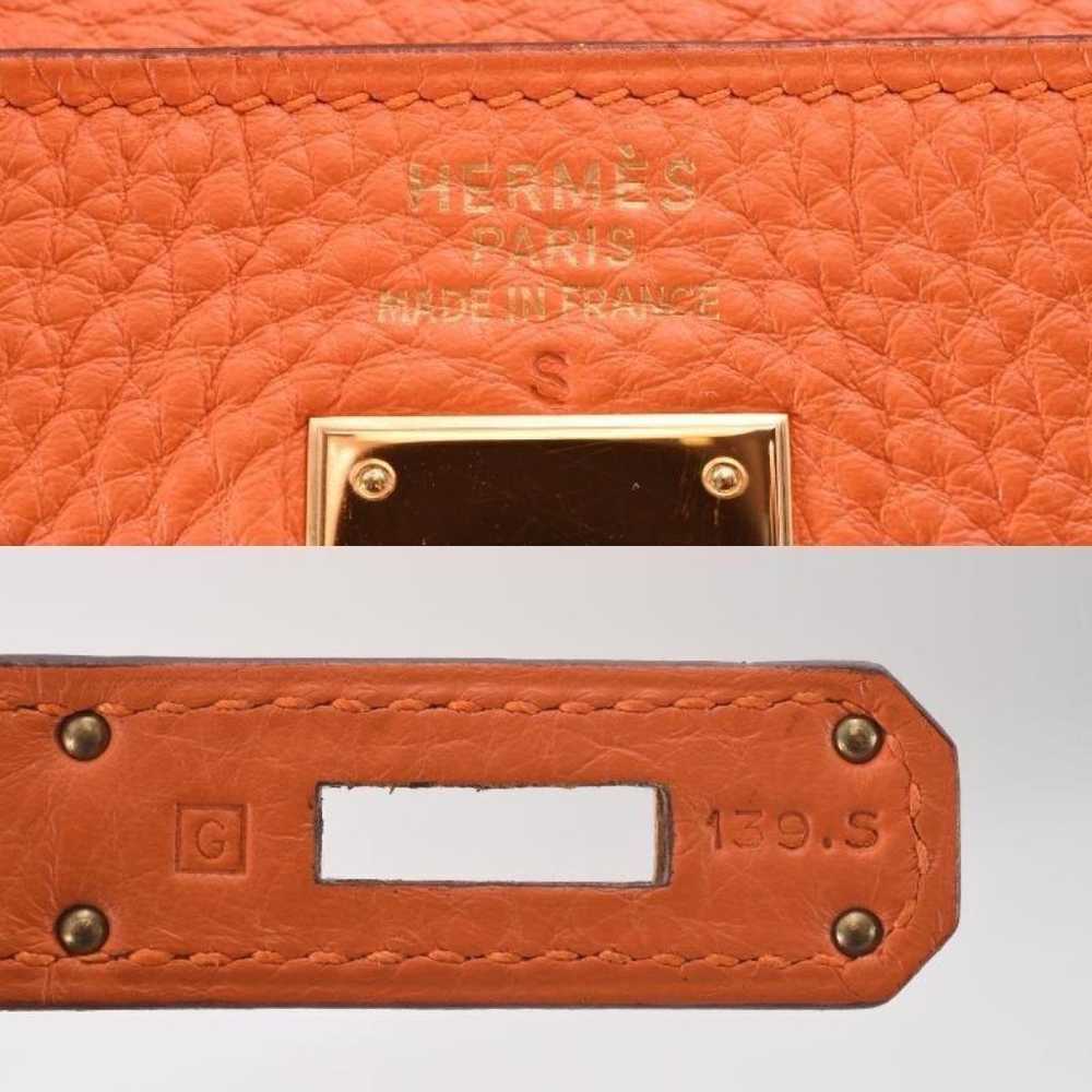 Hermès Kelly 35 leather handbag - image 10