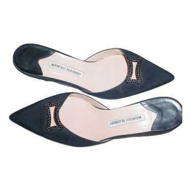Manolo Blahnik Maysale cloth heels - image 1