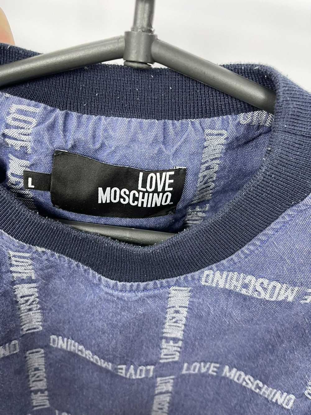 Moschino Love Moschino Sweatshirt Multilogo Size … - image 4