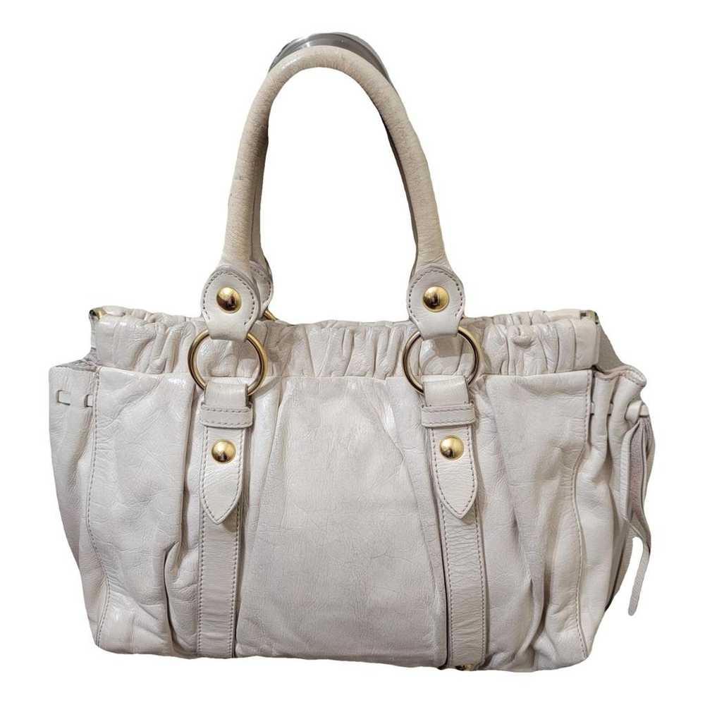 Miu Miu Vitello leather handbag - image 2